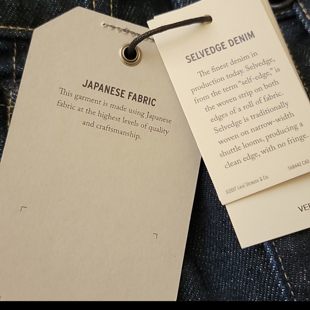 Levi's Made & Crafted‎ Column Taper Straight Leg Jeans - Picture 6 of 8